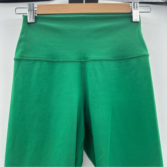PatBO Emerald Green‎ High Rise Cropped Length Athletic Leggings Sz S - Picture 3 of 13